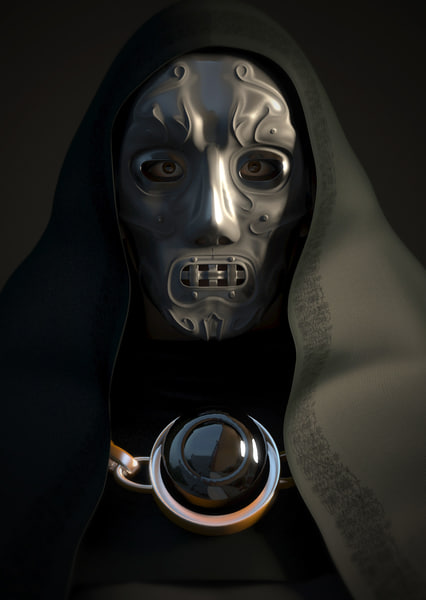 3D doom mask model - TurboSquid 1228691