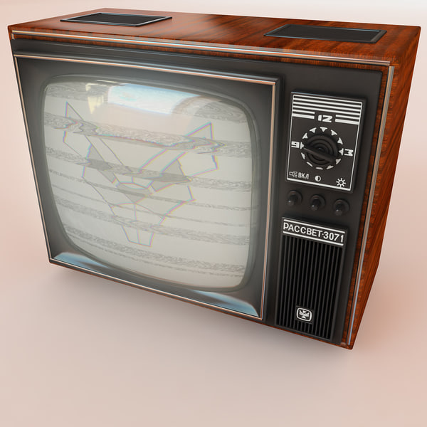 old tv 3D model