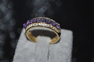 3D ring reverse gems