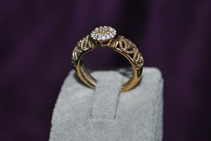 3D jewellery ring model