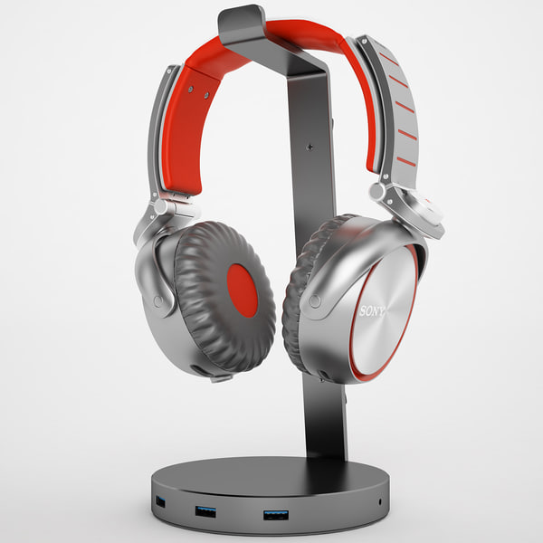 3D sony mdr-xb920 model - TurboSquid 1229200