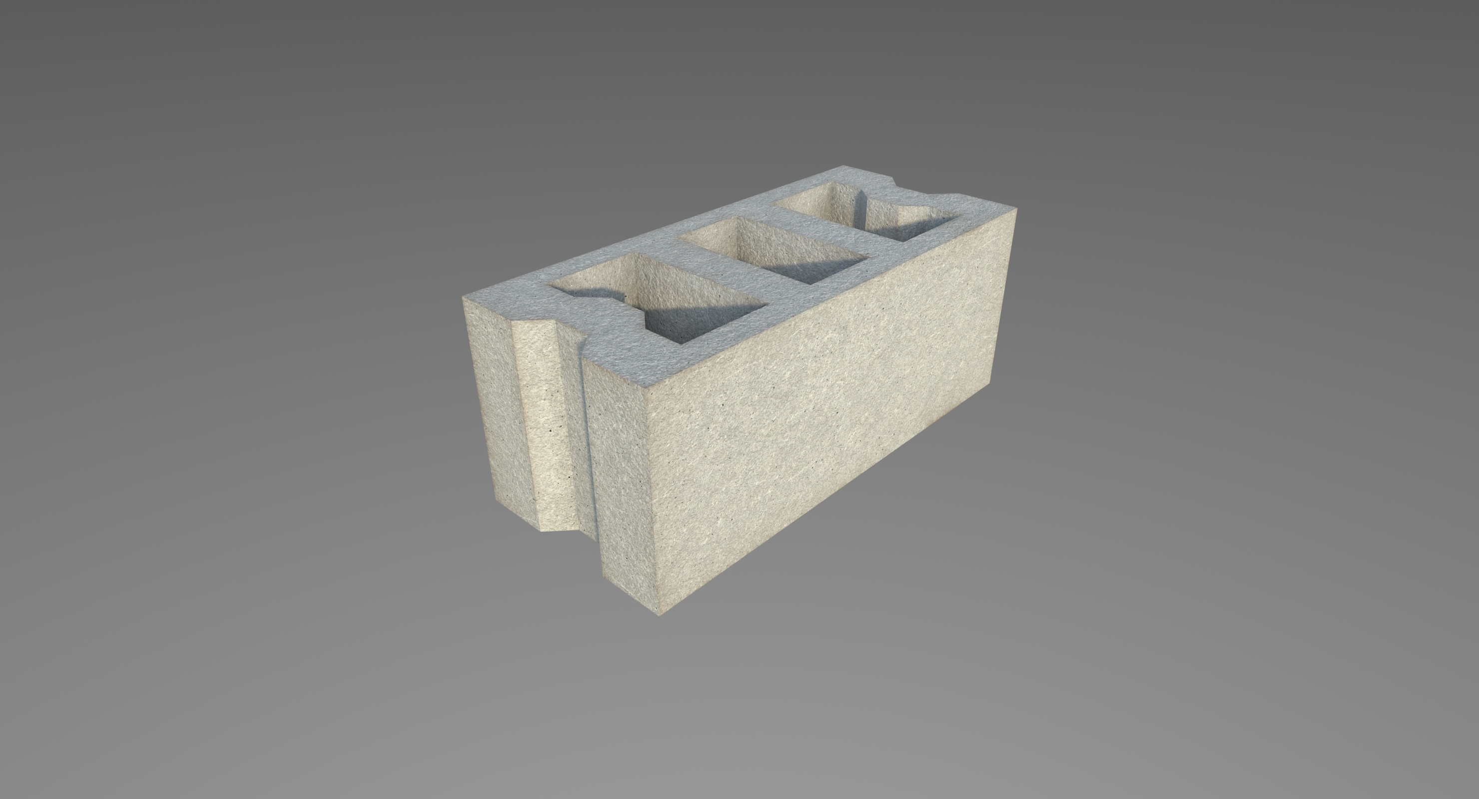 cinder block 3d