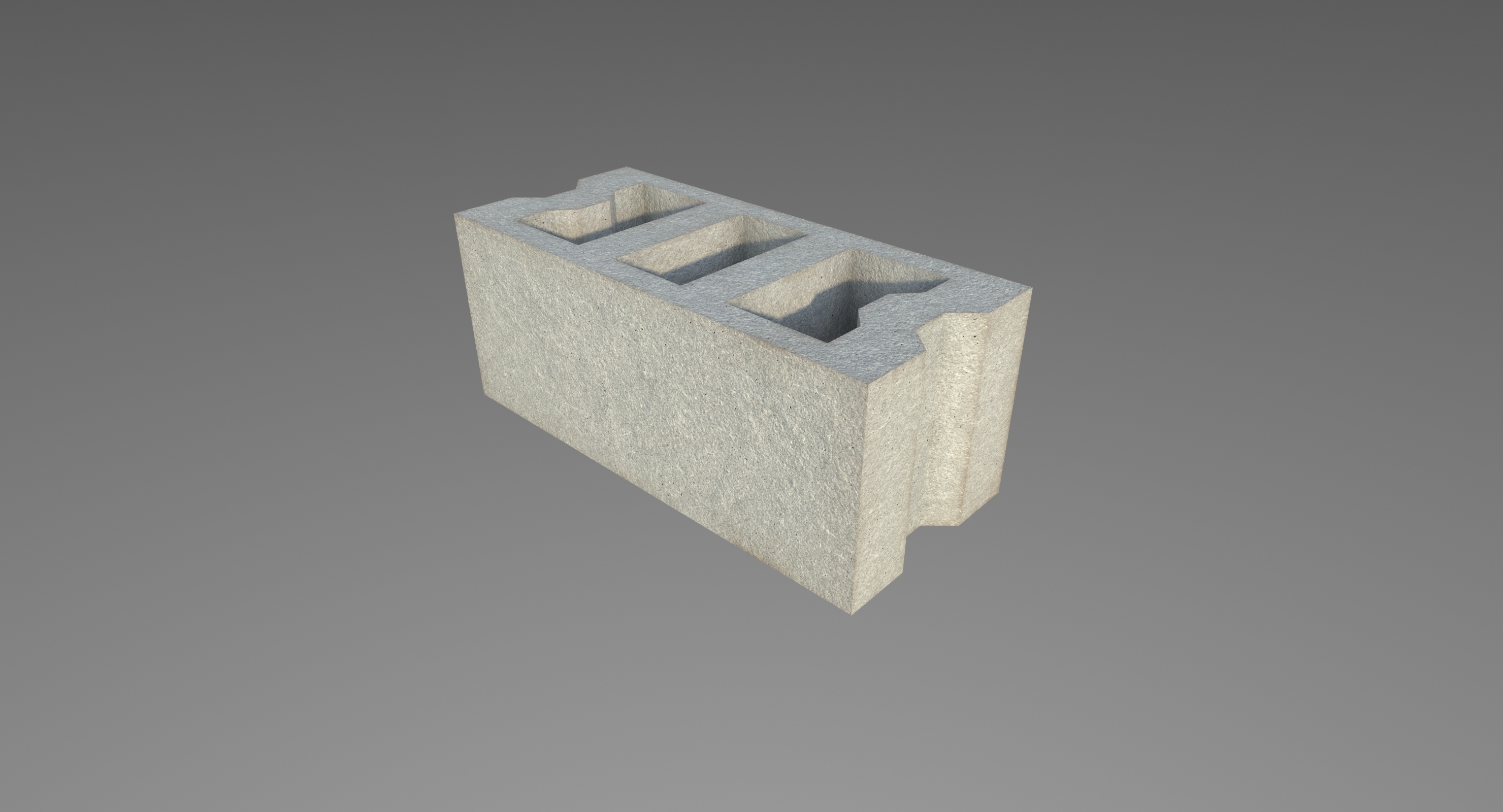 cinder block 3d