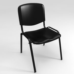3D plastic chair