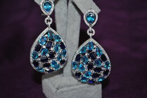 earrings gem matrix 3D model