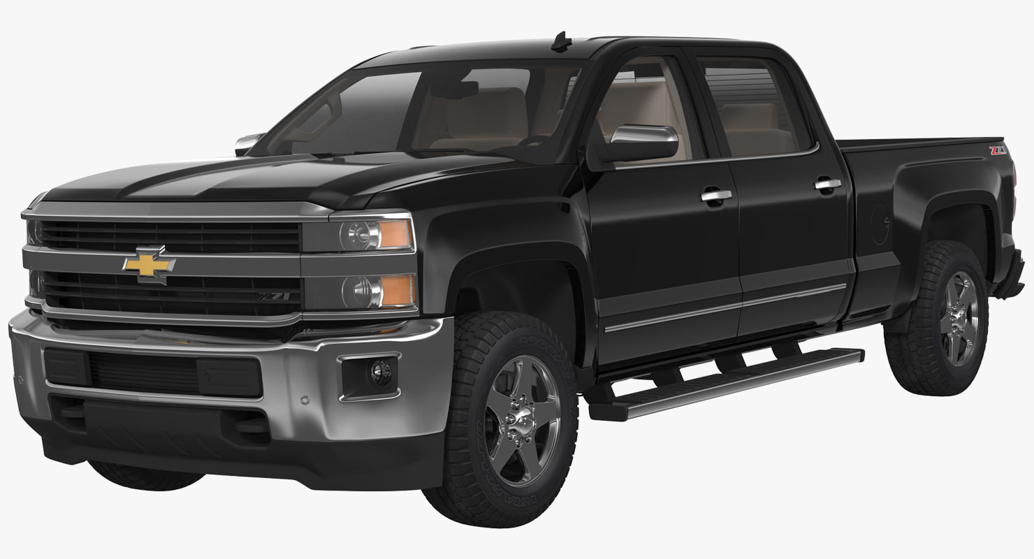 3D Maxpider 14-18 Chevrolet Silverado 1500 Double Cab Elegant Black R1 R2