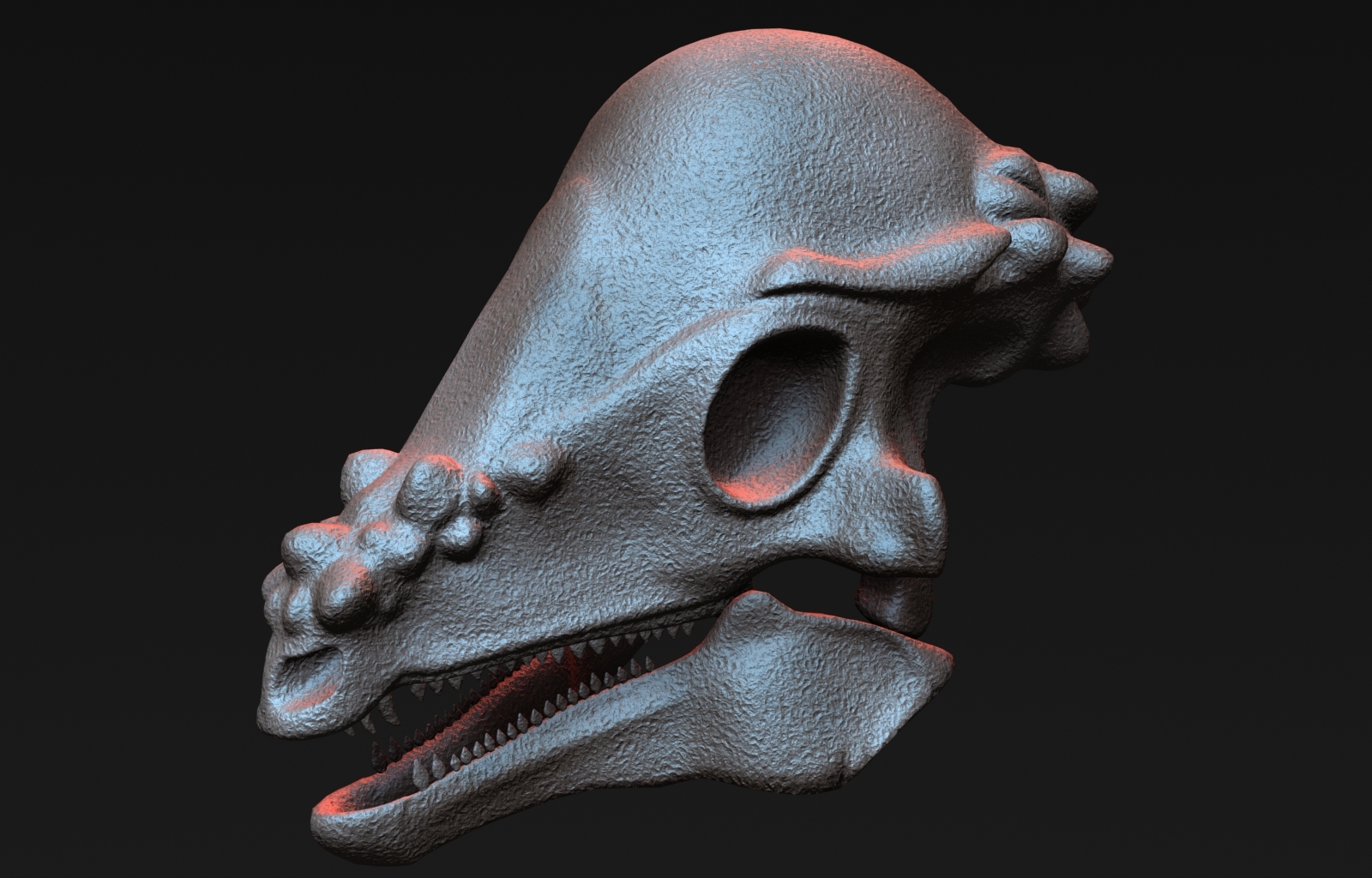 big skull dinosaur