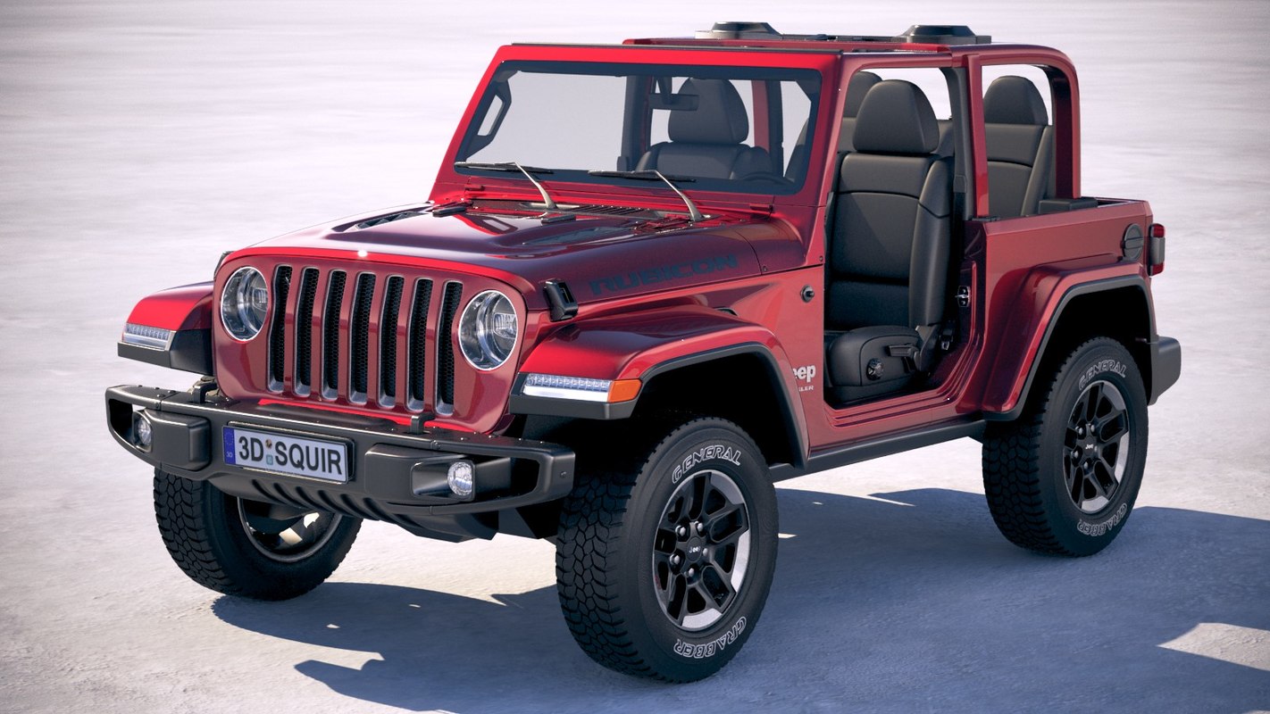 eer Onbevreesd Celsius 3D jeep wrangler rubicon - TurboSquid 1229715