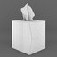 3D kleenex cube tissue model