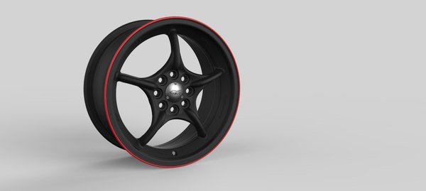 Mugen weapon rnr wheel 3D model - TurboSquid 1229817
