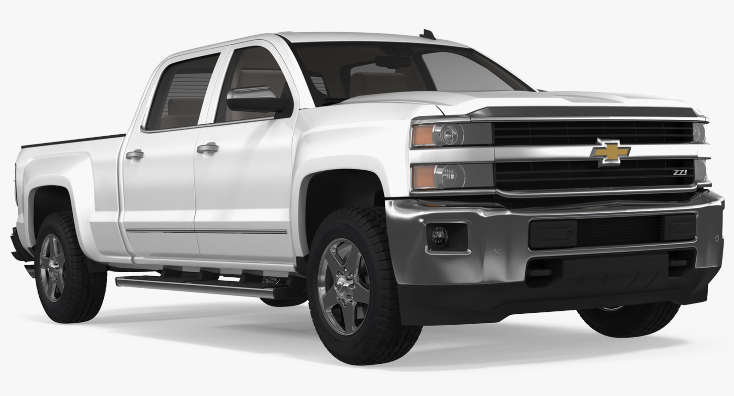 Chevrolet silverado 2015 simple model - TurboSquid 1229818