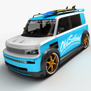 toyota scion bb 3D