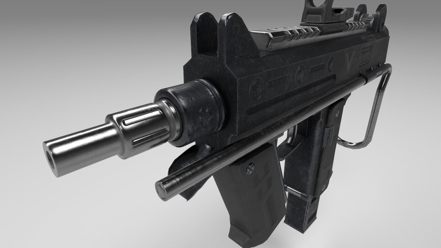 Cbj-ms smg futuristic 3D model - TurboSquid 1230037