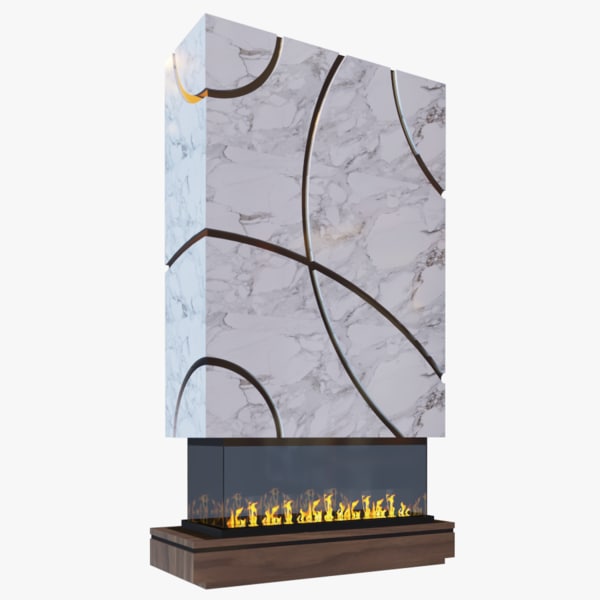 modelo 3d Chimenea moderna - TurboSquid 1230315