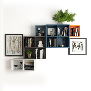 wall-mounted cabinet combination 3D model