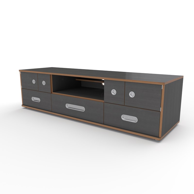 3D tv stand model TurboSquid 1230494