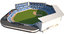 3D baseball stadium basebal model