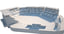 3D baseball stadium basebal model