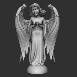 3D young angel