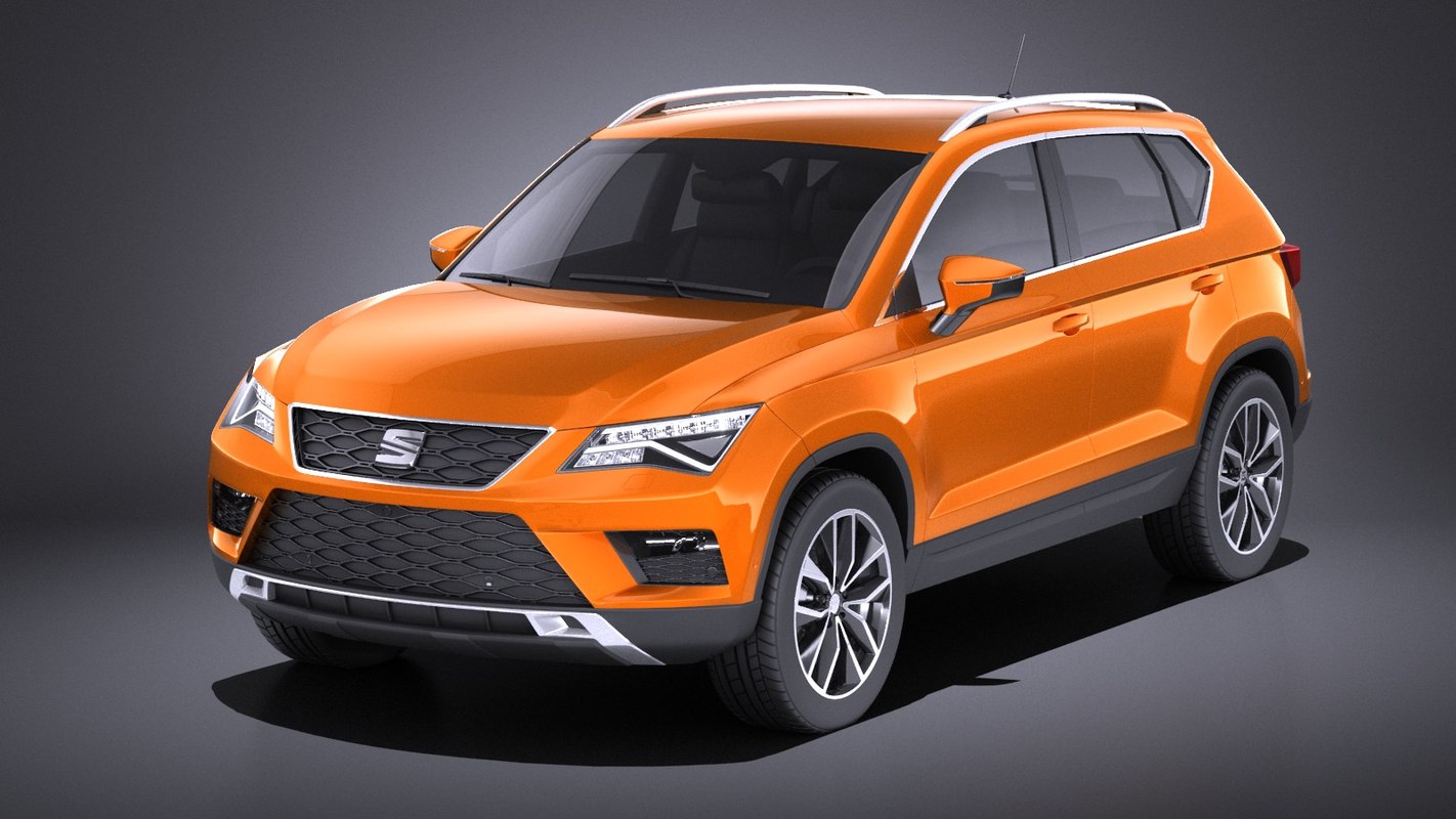 Seat ateca 2018 model TurboSquid 1230609
