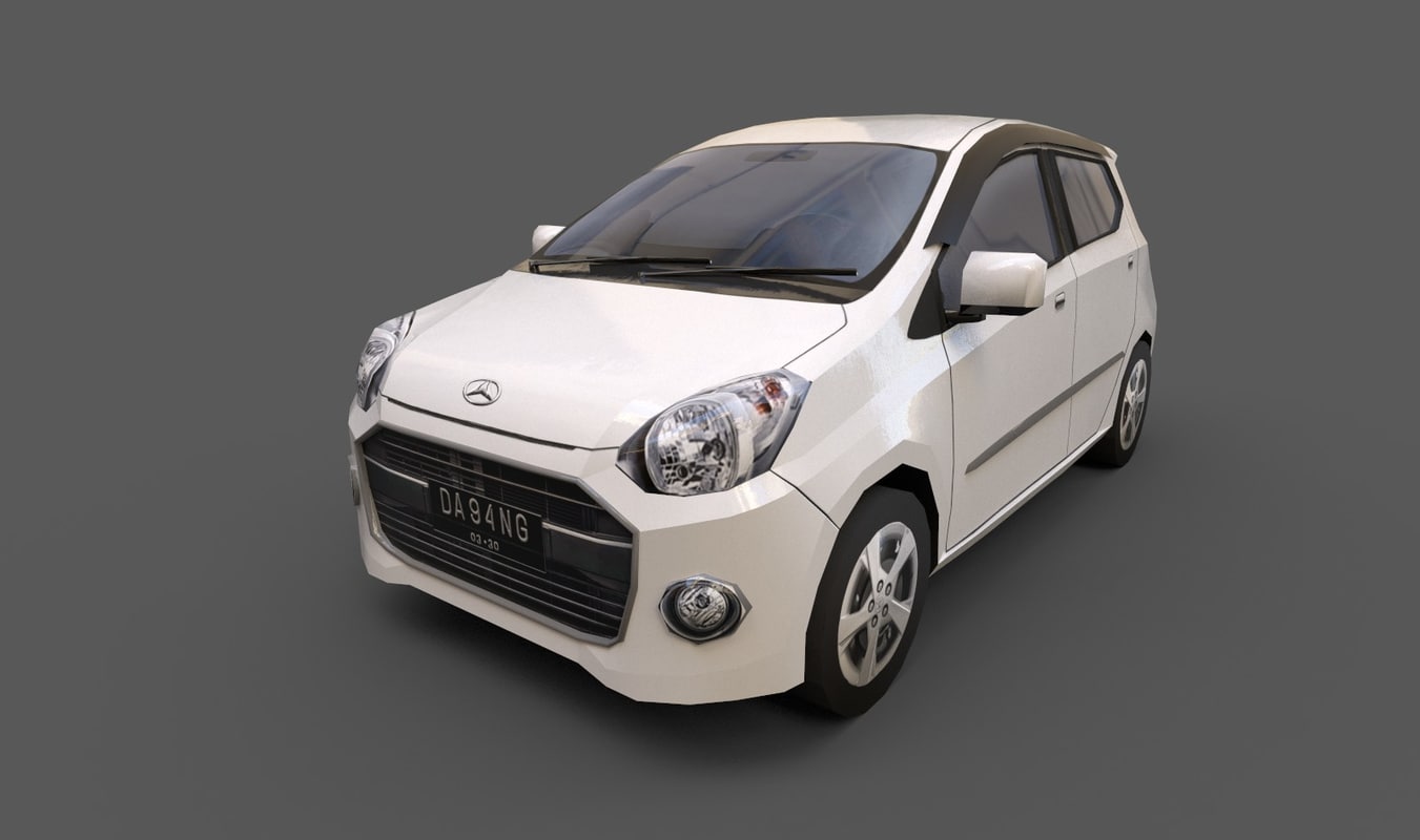 3d Model Daihatsu Ayla Turbosquid 1230631