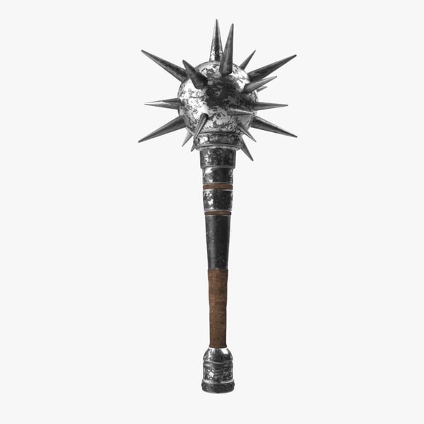 Maca Medieval Modelo 3d Turbosquid 1230661