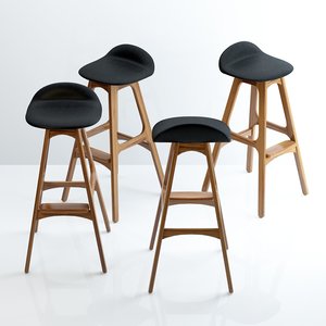 3D erik buck stool