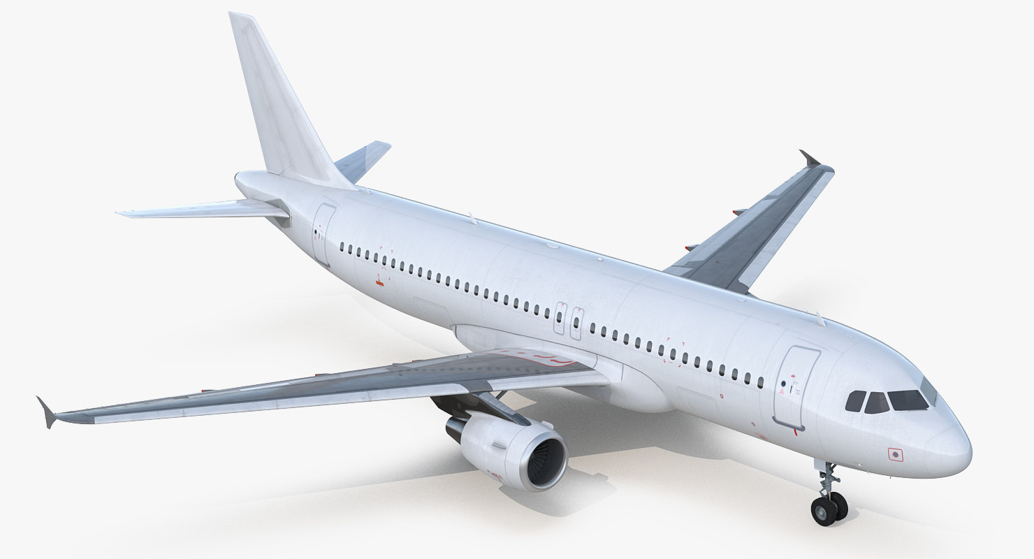 3d Model Airbus A320 Generic Turbosquid 1230754