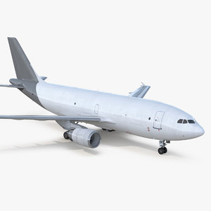 3D cargo aircraft airbus a310-300f model