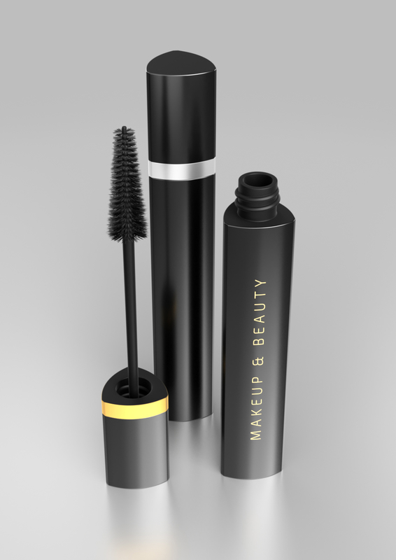 マスカラチューブ＆ブラシ3Dモデル TurboSquid 1230926