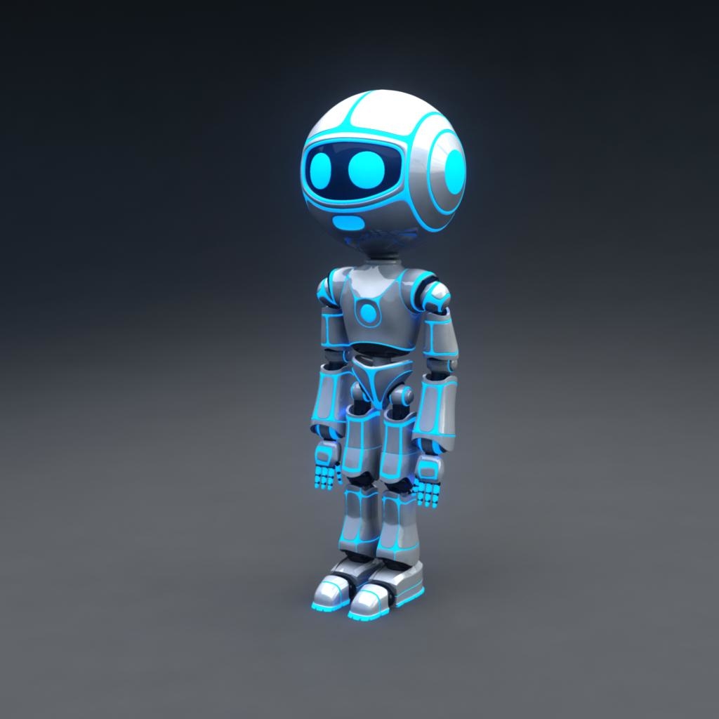 Robot 3d Model Turbosquid 1230929