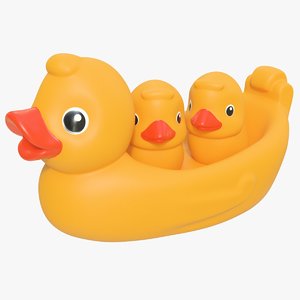 realistic rubber duck 11 3D model