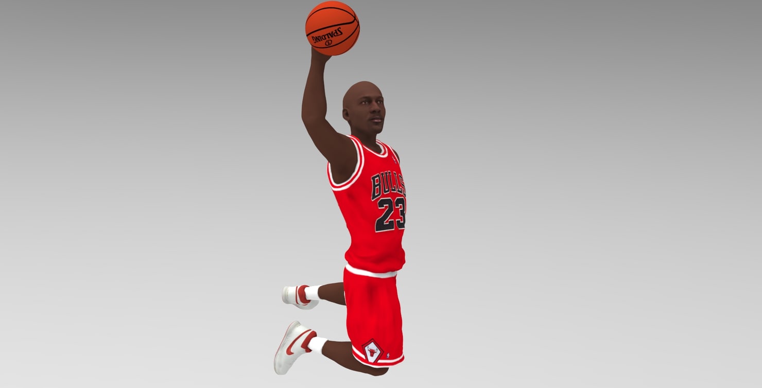 3D Michael Jordan Ready Color - TurboSquid 1231067