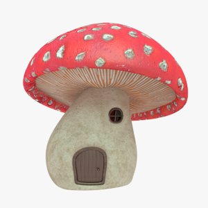 mushroom house model