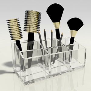 3D cosmetic holder - makeup
