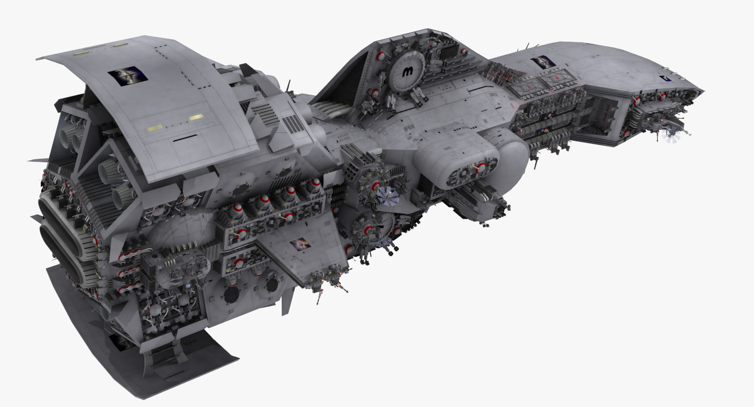 Proteus cruiser 3D - TurboSquid 1231161