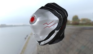 3D infantry helmet
