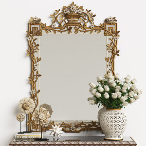 3D mirror chelini art 1201
