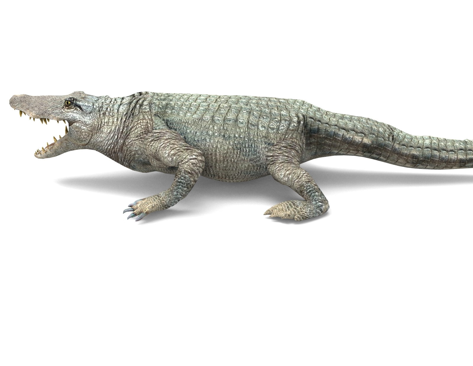 3D crocodile ready - TurboSquid 1231571