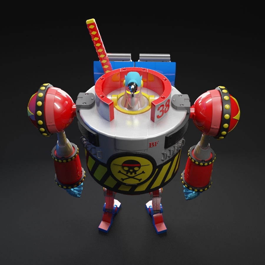 soul of chogokin general franky