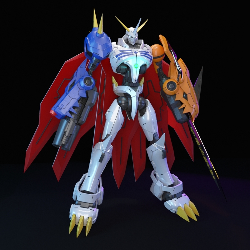 omnimon x model kit