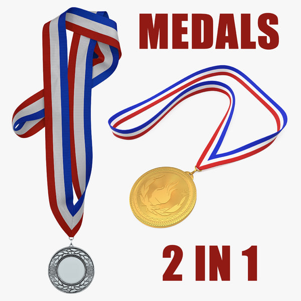 3D medals sport award model