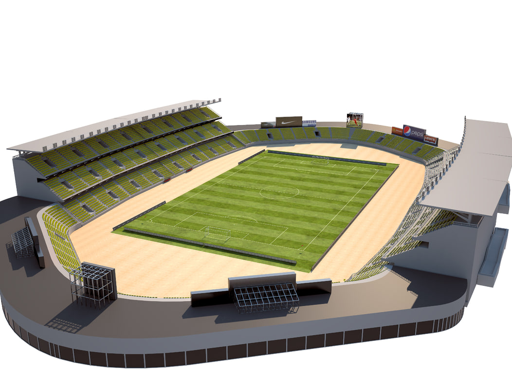 Soccer stadium model TurboSquid 1231912