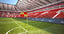 3D model ready stadium soccer