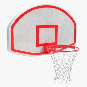 3D basketball hoop