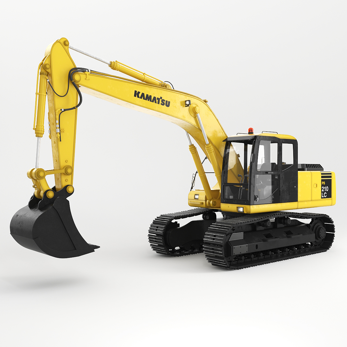 Heavy construction machinery 5 3D model TurboSquid 1232054