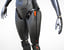 female cyborg robot 3D model