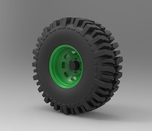 wheel offroad 3D model