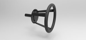 3D stearing wheel