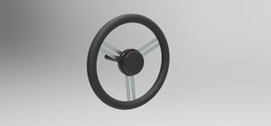 stearing wheel 3D